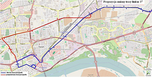 Mapka linii 37. Kliknij, by pobrać większy obraz.