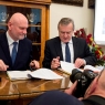 Zdjęcie z galerii Podpisanie umowy w projekcie "Toruńska Starówka (...) etap II"
